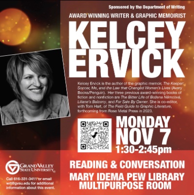 GV Writers Series: Kelcey Ervick